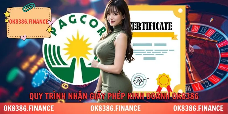 Quy trình OK8386 xin giấy phép hoạt động kinh doanh
